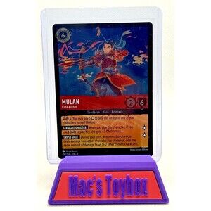 Mulan - Elite Archer (224/204) Illumineer's Quest: Deep Trouble Cold Foil